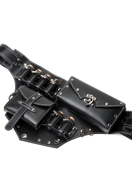 Fantasy Potion Carrier Utility Belt Renaissance Faire Costume Prop main image 6